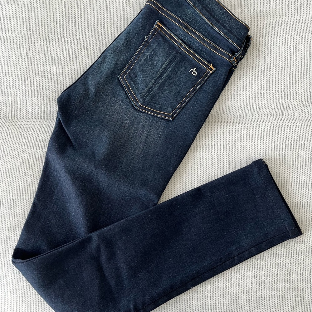 NWOT Rag & Bone Skinny Bedford Blue Jeans